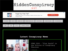 Tablet Screenshot of hiddenconspiracy.net